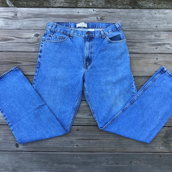 Levis Men Jeans Blue LeviStrauss Denim Cotton Regu - Picture 1 of 8